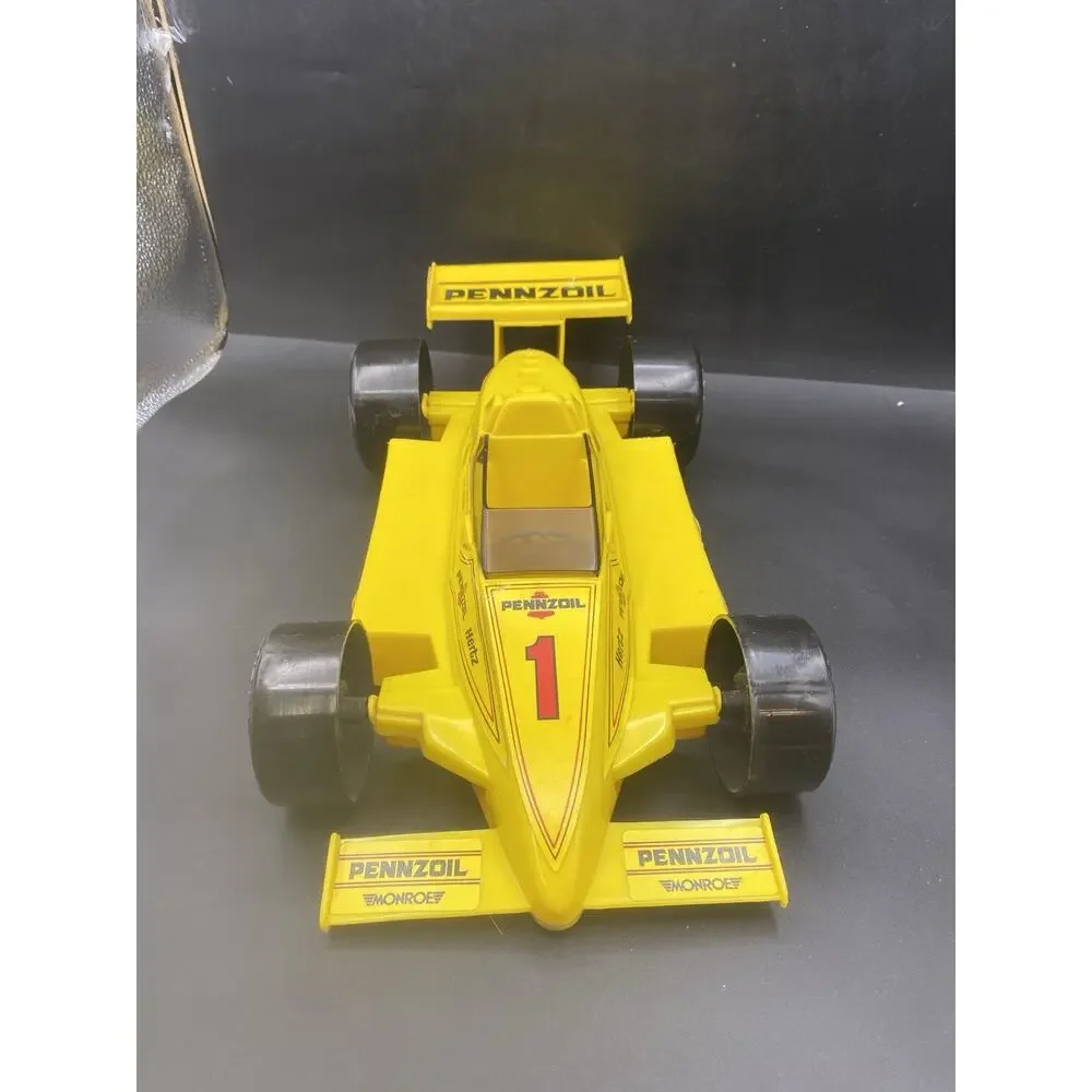 Vintage Pennzoil Indy Race Car F1 GAY Toys Inc. Plastic Toys Rick Mears #1